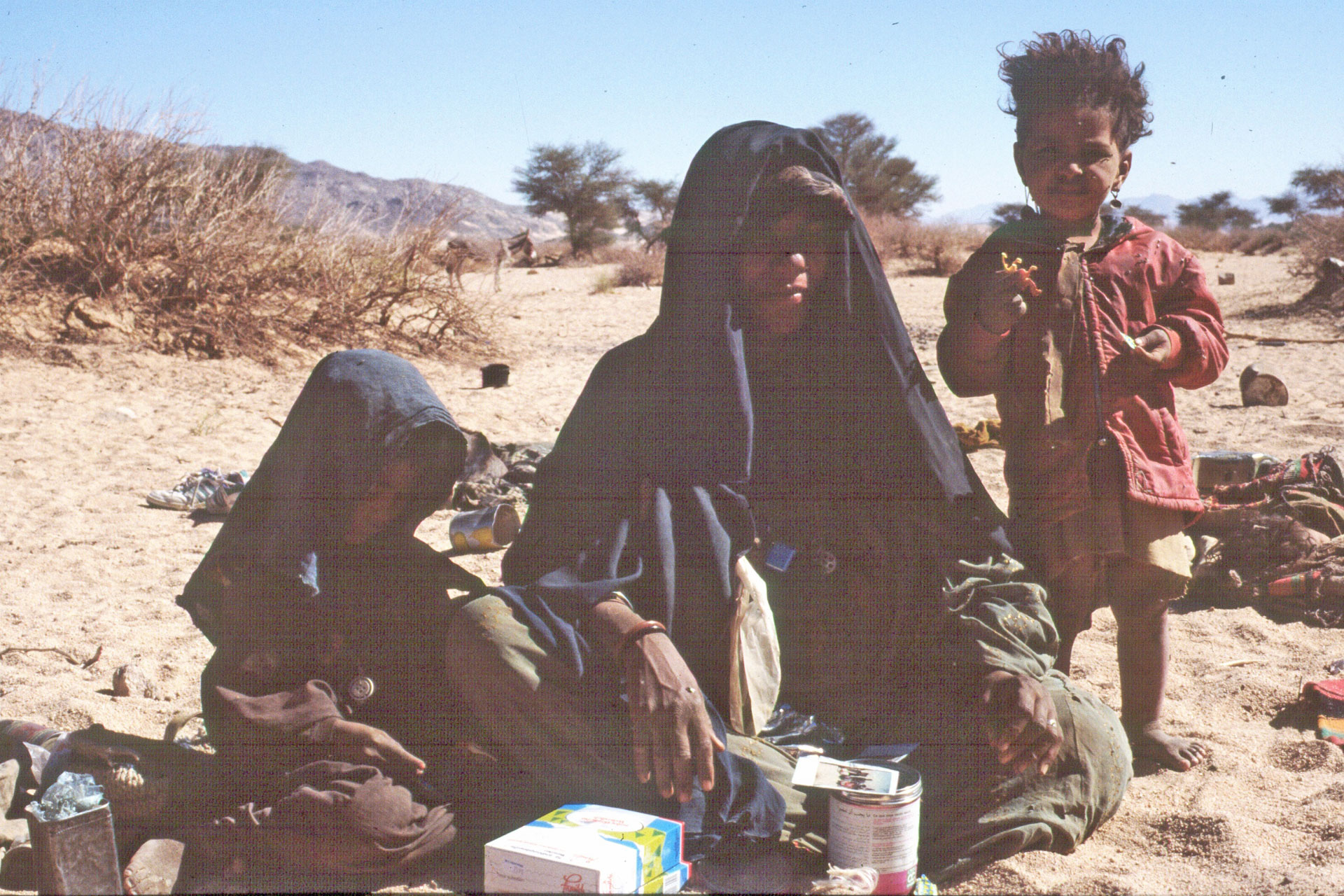 Tuareg Familie
